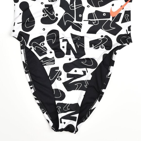 Nike Sneakerkini One Piece U Back Swimsuit - M - Picture 4 of 9